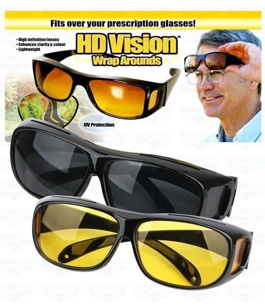 2 X 1 Gafas 1hd Vision Nocturna Y Diurna